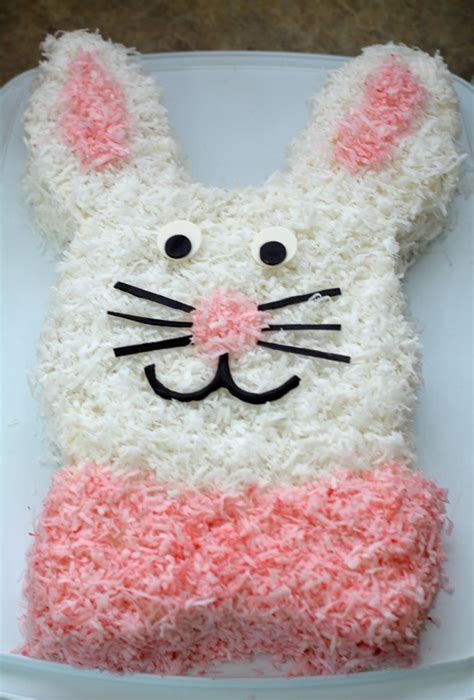 easter bunny cake round pans